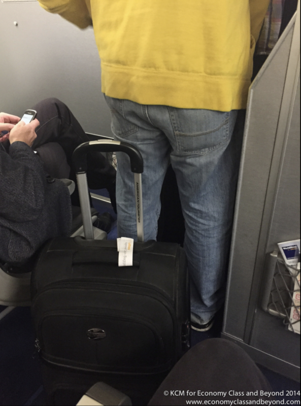a person standing next to luggage