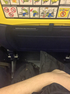 Ryanair Legroom