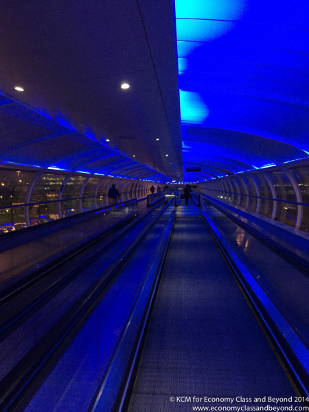 Walkway at Manchester Airport
