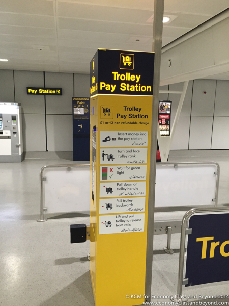 Rent at Trolley at Manchester Airport