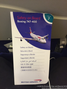 British Airways BA294 Chicago to London