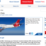 Virgin Atlantic Conversion bonus at Tesco