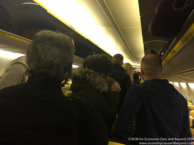 Ryanair Disembarkation