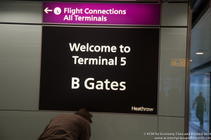 British Airways Arrival Lounge