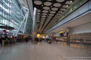 British Airways Arrival Lounge