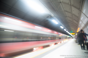 blur blurry train in a station