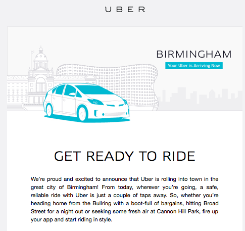 Uber in Birmingham