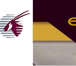 Qatar Airways/Etihad Airlines Combi logo