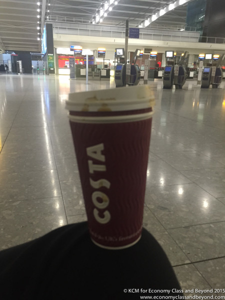 Heathrow costa coffee