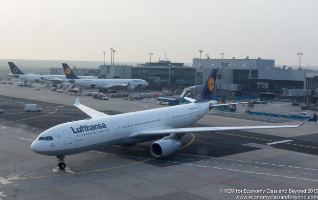 Lufthansa Airbus A330-300 at Frankfurt Airport - Image, Economy Class and Beyond