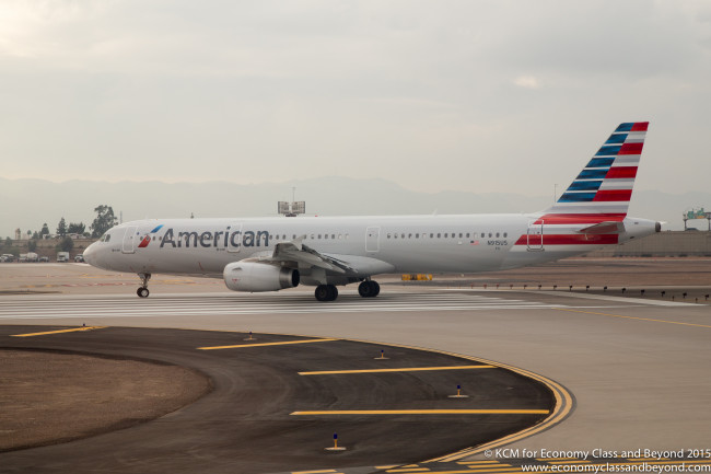 American Airlines Airbus A321 at Phoenix Sky Harbour Airport