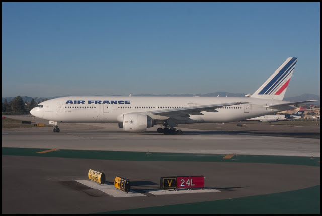 Air France Boeing 777-200ER at Los Angeles International Airport - Image, Economy Class and Beyond