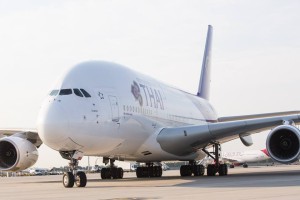 Thai Airways Aibus A380 - Image, Thai Airways via Facebook https://www.facebook.com/media/set/?set=a.989574314407923.1073741831.207758359256193&type=3