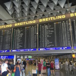 Frankfurt Airport Flapperboard depature board