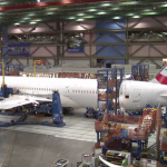 British Airways Boeing 787-9 Dreamliner being built