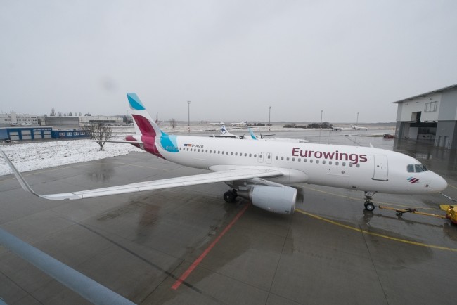 Eurowings Airbus A320 with sharklets D-AIZQ-37 - Image, Lufthansa 