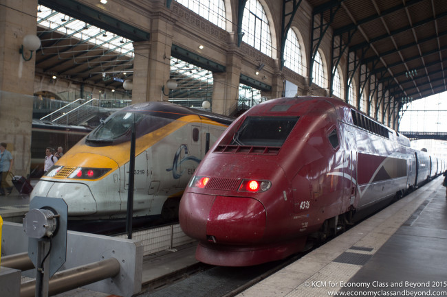 Thayls and Eurostar Trains at Paris Gare du Nord - Image, Economy Class and Beyond