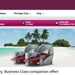 Qatar Airways Companion Fare Sale