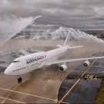 Air France Boeing 747 Arriving at CDG after its final International Flight - Image, Air France via Twitter