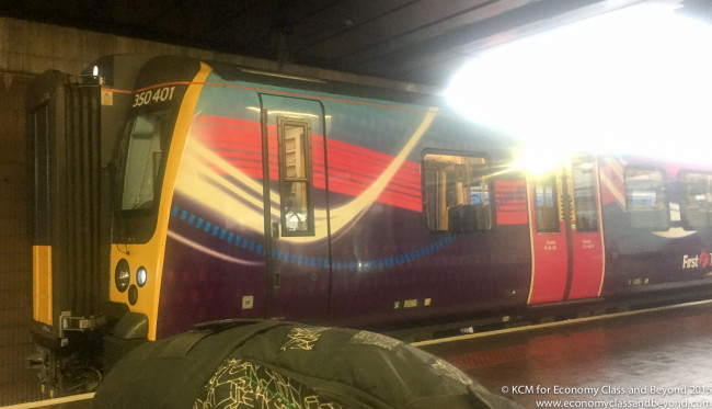 First Transpennine Express operating on the west coast main line