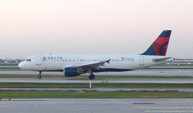 Delta Air Lines Airbus A320 at Chicago O'Hare - Image, Economy Class and Beyond