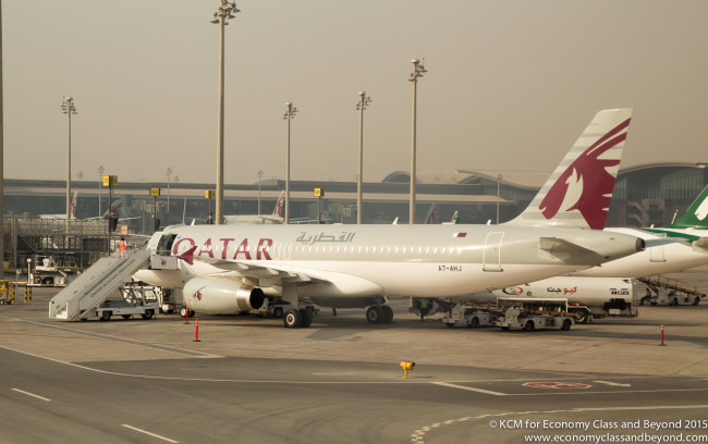 Qatar Airways Airbus A320 - Image, Economy Class and Beyond - operating Eastern European services 