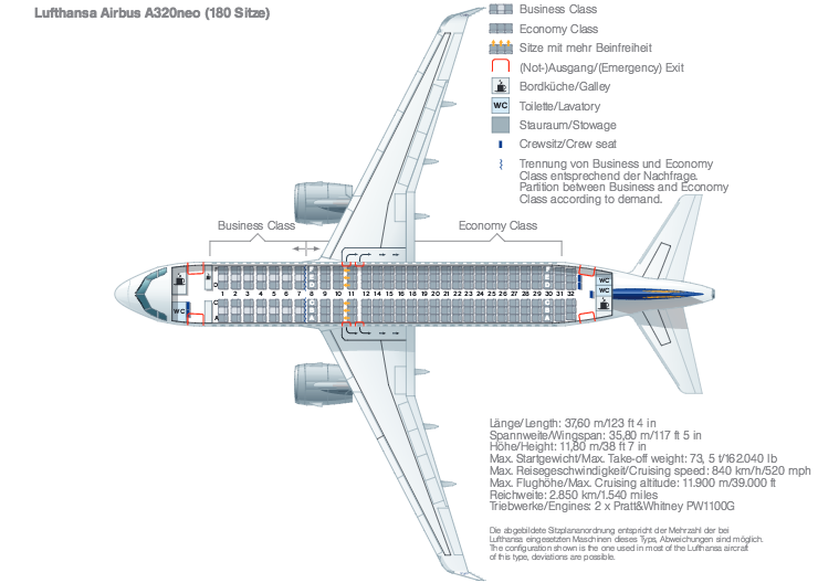 Layout Seat Garuda Indonesia