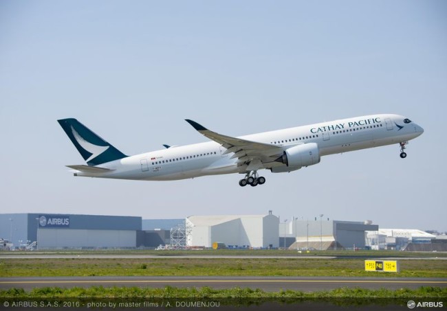 Cathay Pacific Airbus A350-900, Image - Airbus