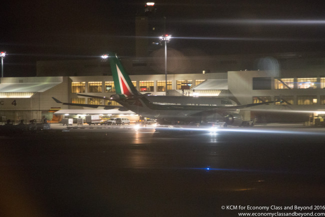 Alitalia Airbus A330-200 at Boston Logan Airport - Image, Economy Class and Beyond