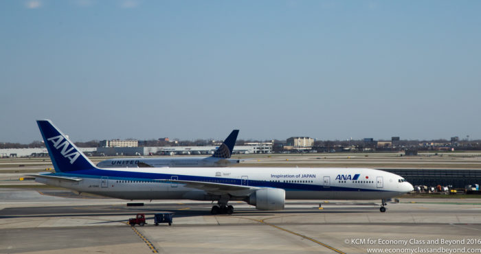 ANA Boeing 777-300ER at Chicago O'Hare - Image, Economy Class and Beyond