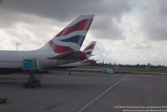 British Airways BA202 Boston to London