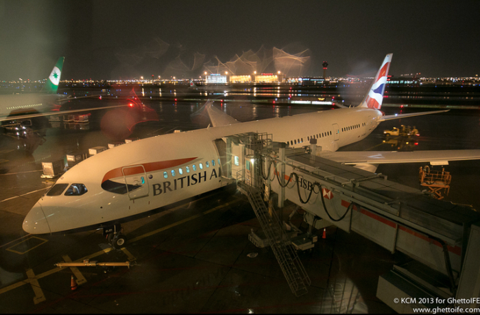 British Airways Boeing 787 at Toronto Pearson Airport - Image, Economy Class and Beyond