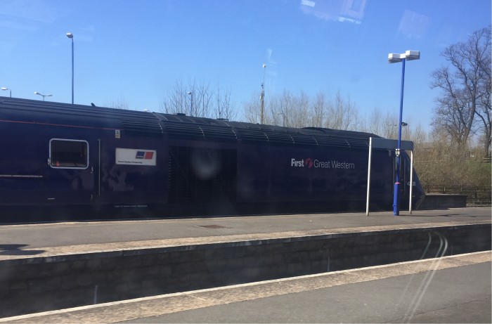 FirstGroup First Great Wester High Speed Train Class 43 power car at Banbury Station - Image, Economy Class and Beyond