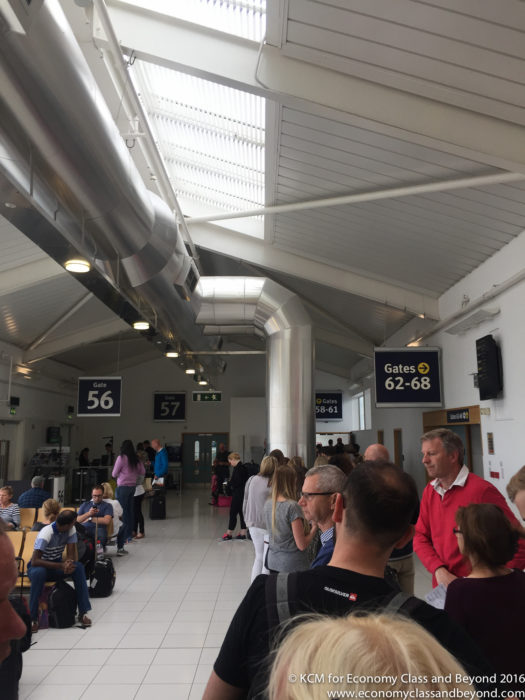 Birmingham Airport - boarding