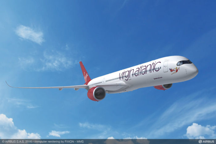 Virgin Atlantic A350-100 - Rendering, Airbus