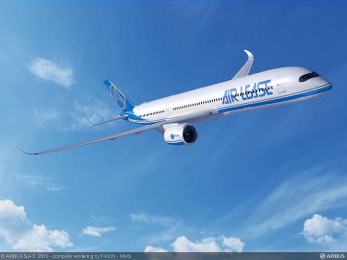 Air Lease Corp A350-900 - Rendering, Airbus