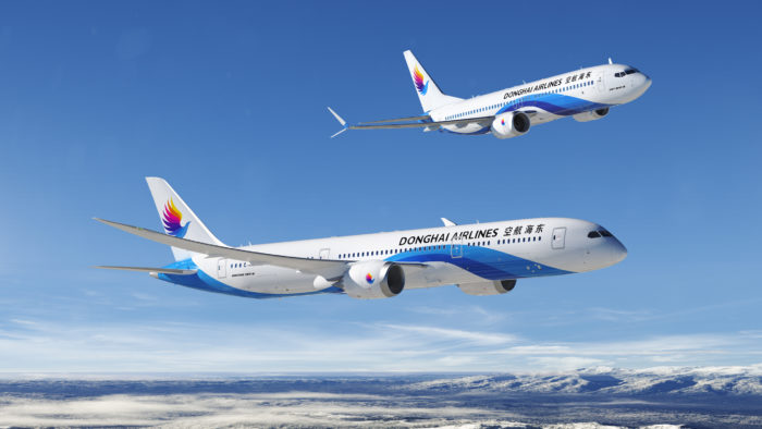 Boeing, Donghai Airlines Announce Airline's Intent to Purchase 25 737 MAX 8s, Five 787-9s Image, (c) The Boeing Company