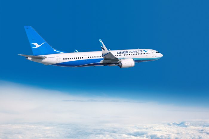 Boeing 737 MAX 200 for Xiamen Airlines - Image (c) The Boeing Company