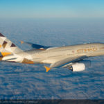 Etihad Airbus A380 in flight - Image, Etihad/Airbus