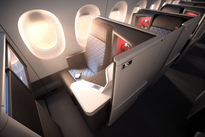 Delta One Business Class Seat A350
