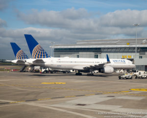 United Airlines Boeing 757s at Dublin Airport - Image, Economy Class and Beyond.