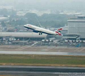 British Airways airbus A320 departing Heathrow - Image, Economy Class and Beyond