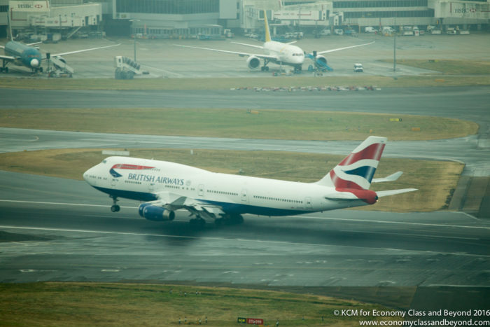 British Aieways Boeing 747-400