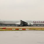 Qatar Airways Boeing 777-300ER landing at Heathrow - Image, Economy Class and Beyond
