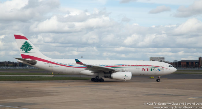 Middle East Airlines Airbus A330-200 at London Heathrow - Image, Economy Class and Beyond