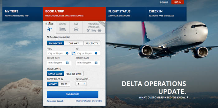 Delta Outage
