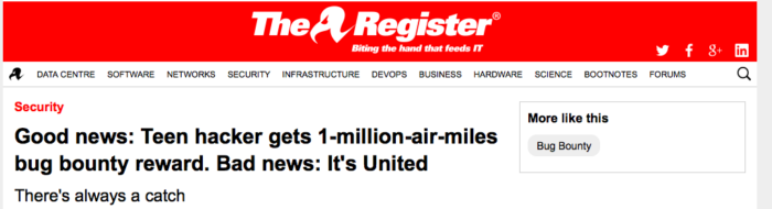 The Register - United White hat hacking