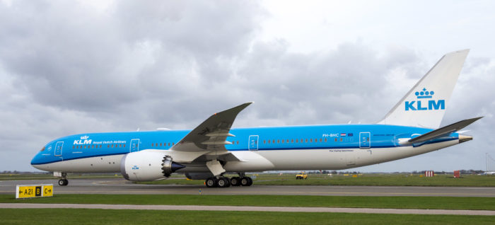 KLM Boeing 787-9 Dreamliner - Currently serving the Cairo route- Image, KLM