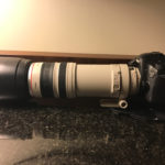 Canon 100-400L on a Canon 6D extended
