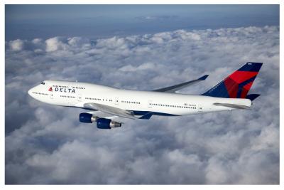Delta Boeing 747-400 - Image, Delta Air Lines